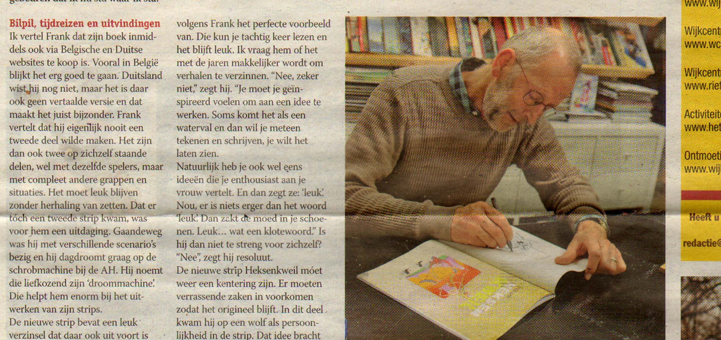 KRANTARTIKEL HEKSENKWEIL